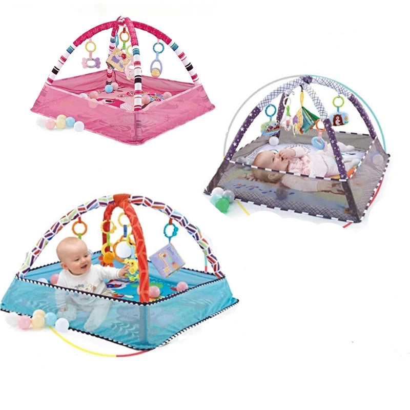 Baby Fitness Frame Crawling Game Blanket