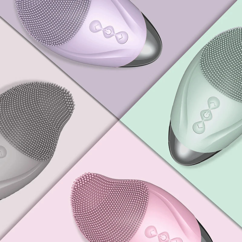 Facial Massager & Silicone Cleansing Brush