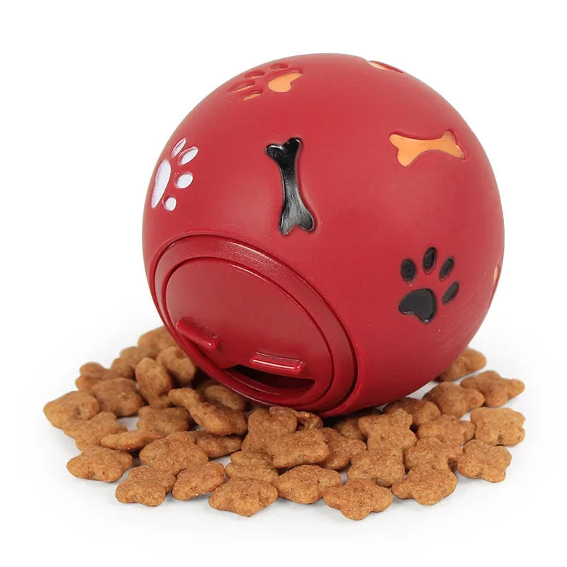 Interactive Dog Toy Rubber Ball