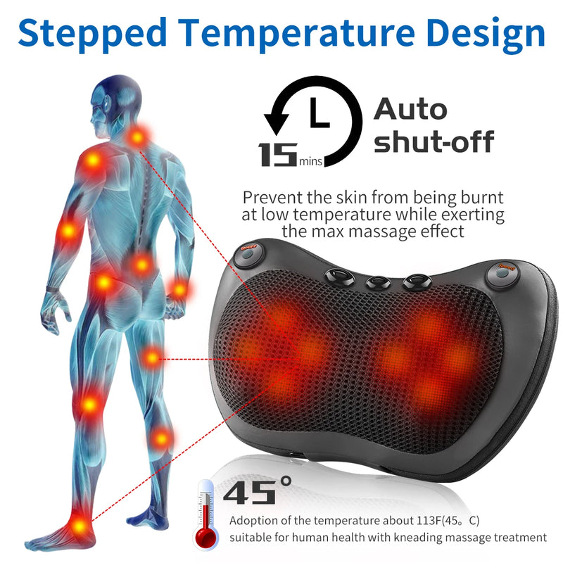 Electric Back Massager with Heat