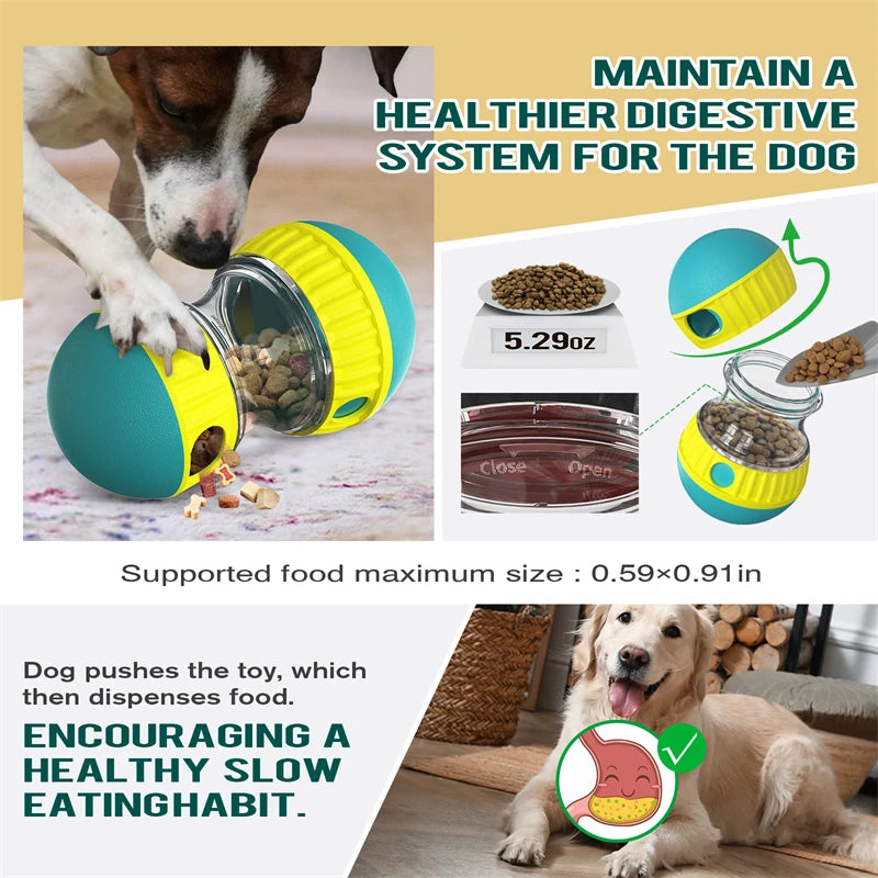 Leaky Food Ball for Intelligent Feeding