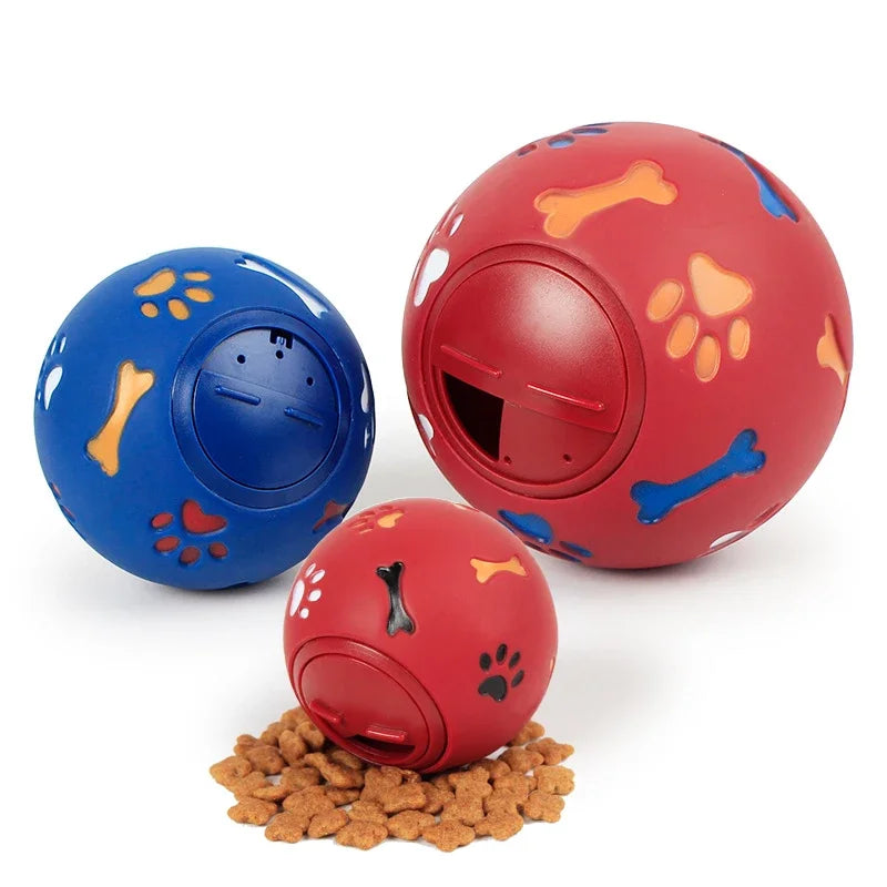 Interactive Dog Toy Rubber Ball