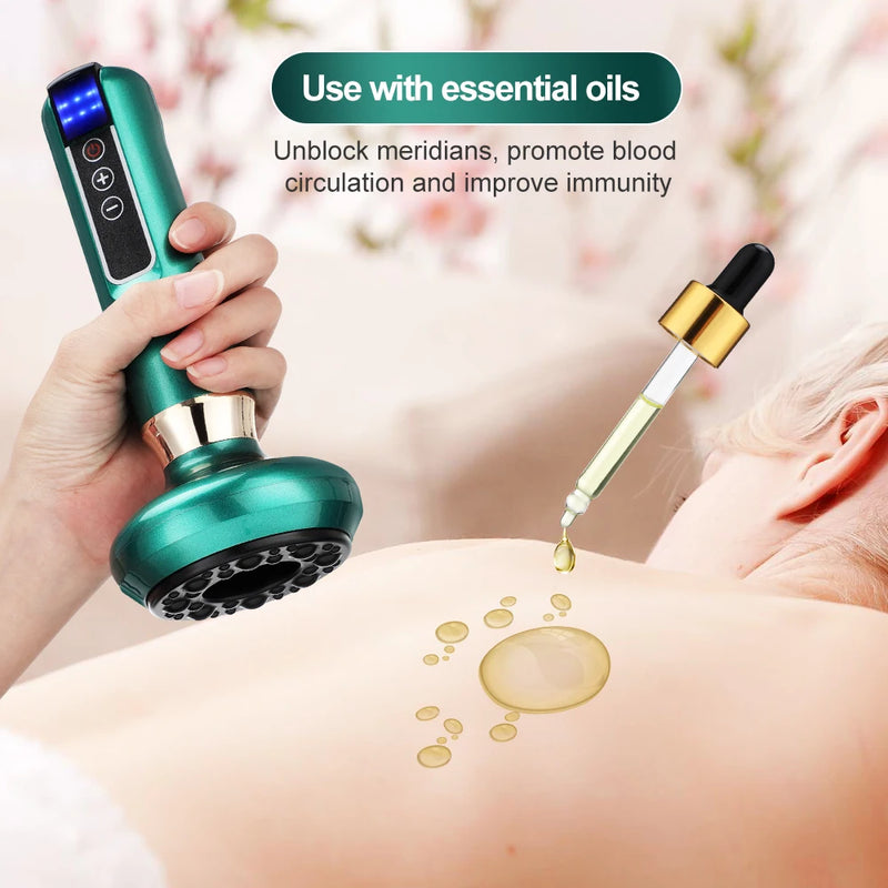 Tricolor Electric Gua Sha Massager