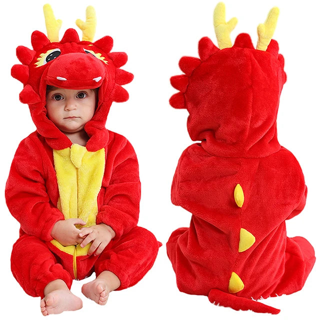 Dinosaur Baby Rompers