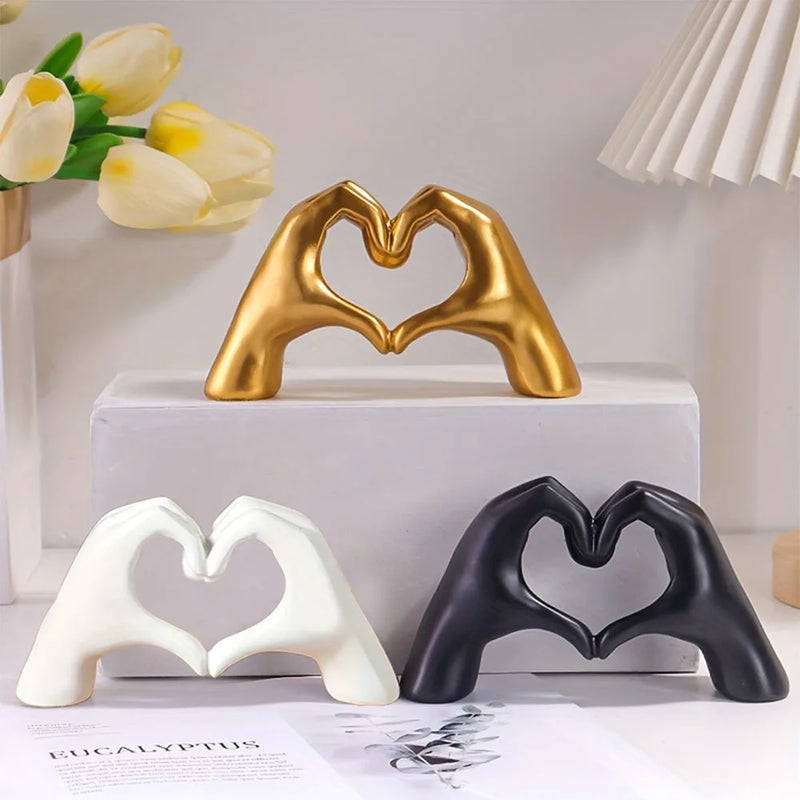 Resin Love Gesture Statues