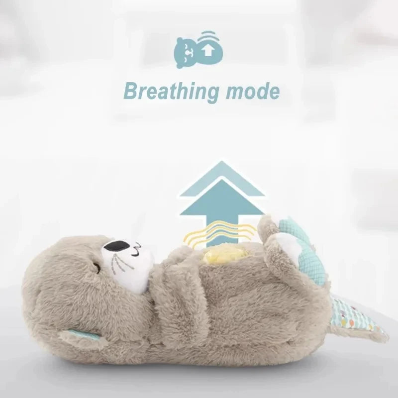 Breathing Bear Baby Soothing Plush Doll