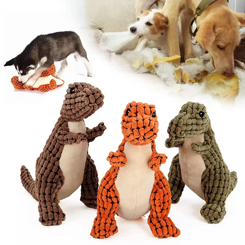 Animal Shape Squeak Plush Toy