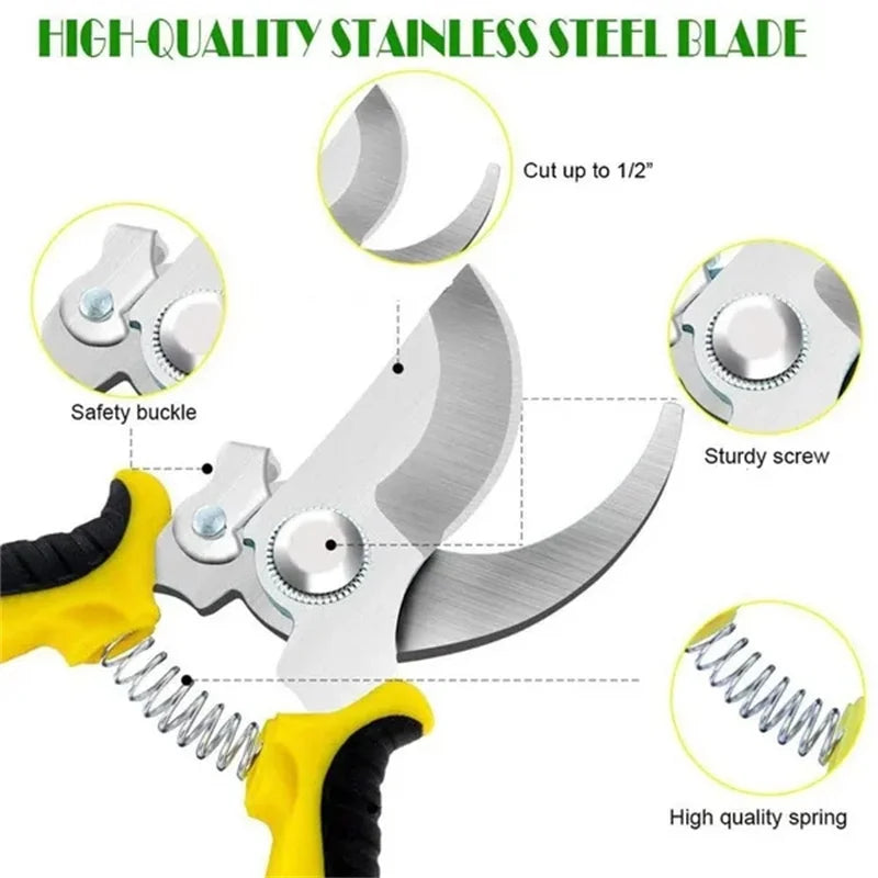 Professional Bypass Pruning Shears