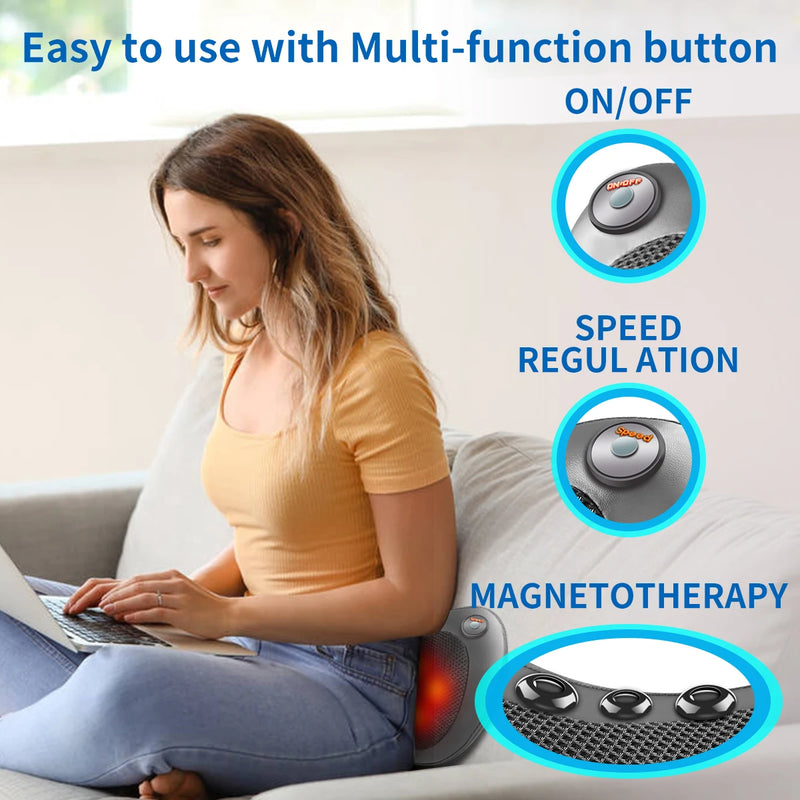 Electric Back Massager with Heat