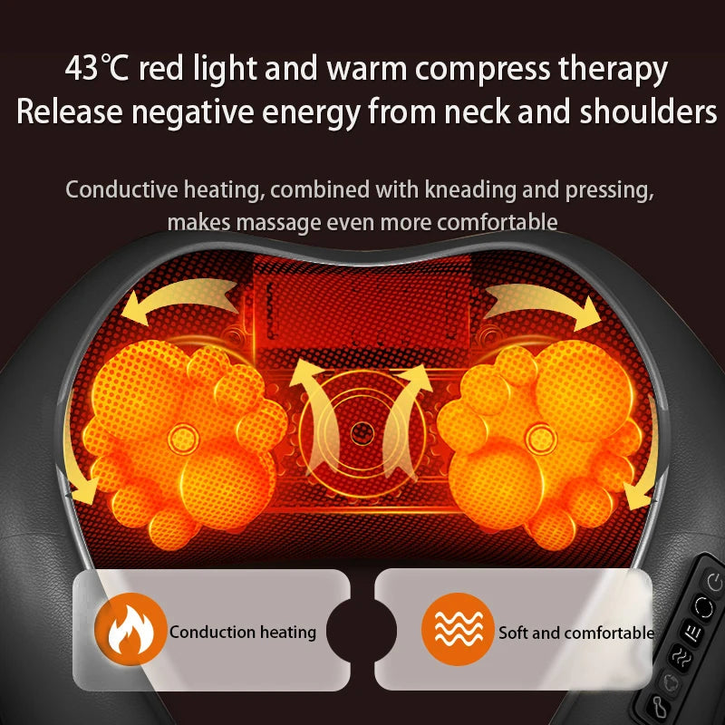 Back, Shoulder  Neck Massage Machine