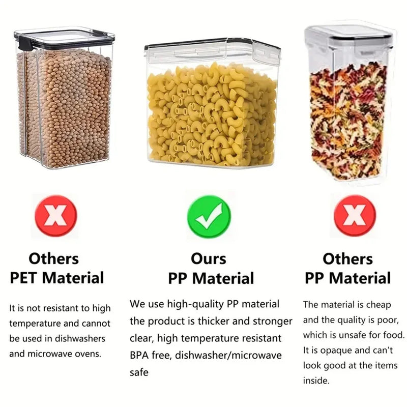 Free Airtight Food Storage Containers Set