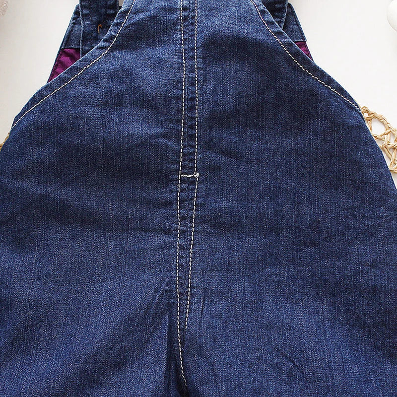 Summer Denim Jumper Pants