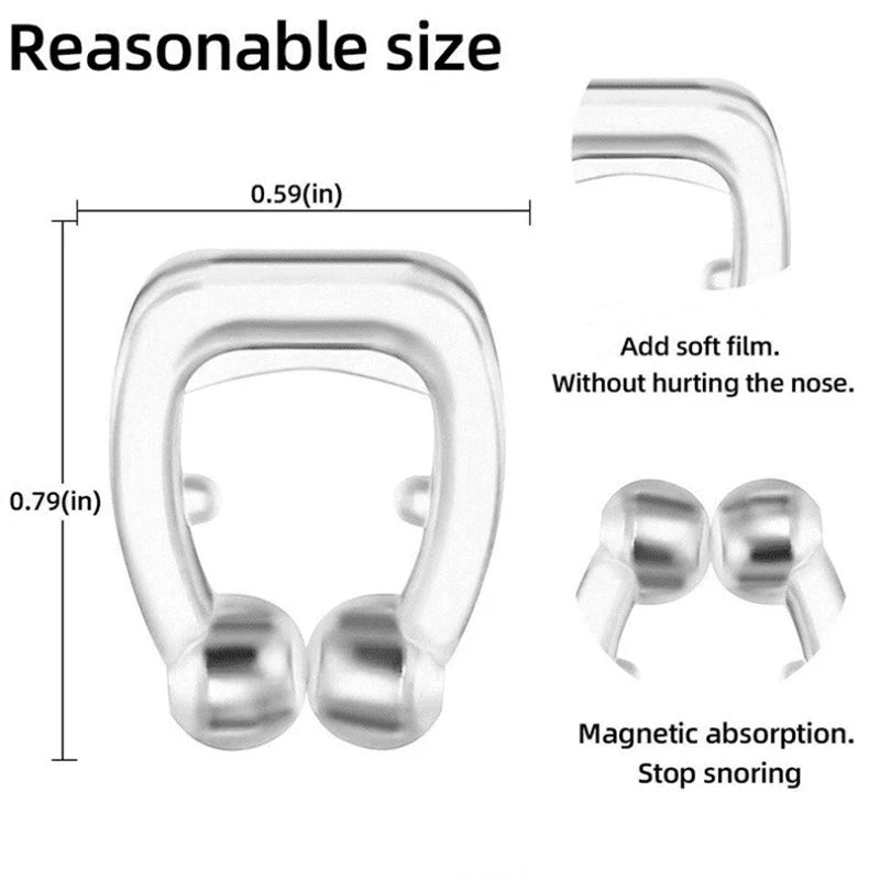 Silicone Magnetic Anti-Snoring Nasal Dilator