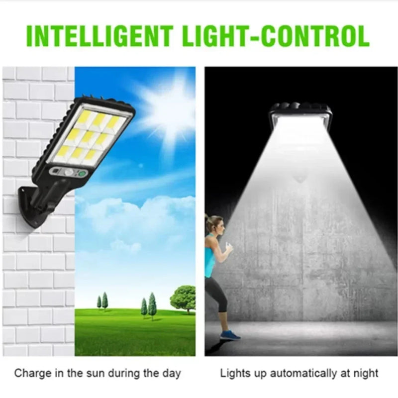 Solar Outdoor LED Wall Lamp