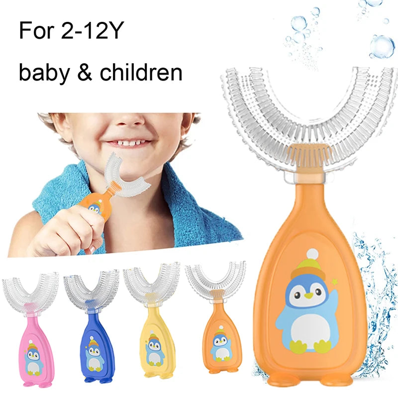 Children U-Shape Toothbrush