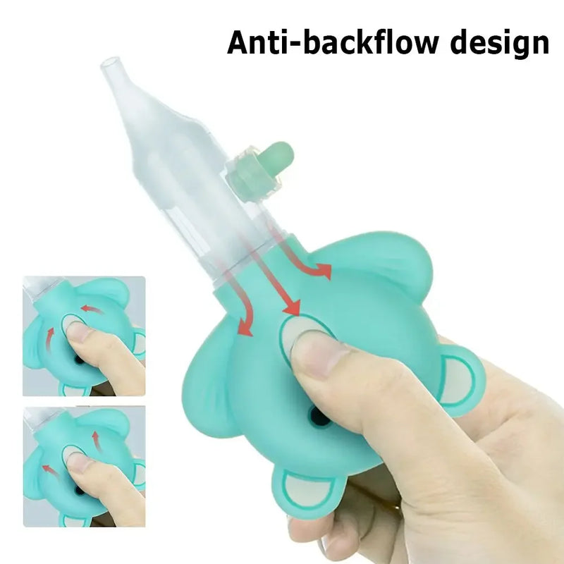 Baby Nasal Aspirator with Booger Clip