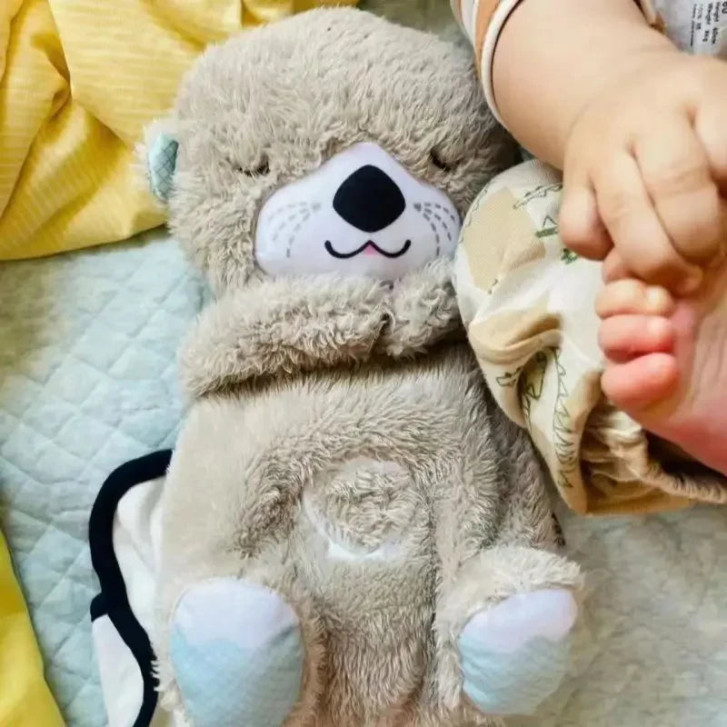 Breathing Bear Baby Soothing Plush Doll