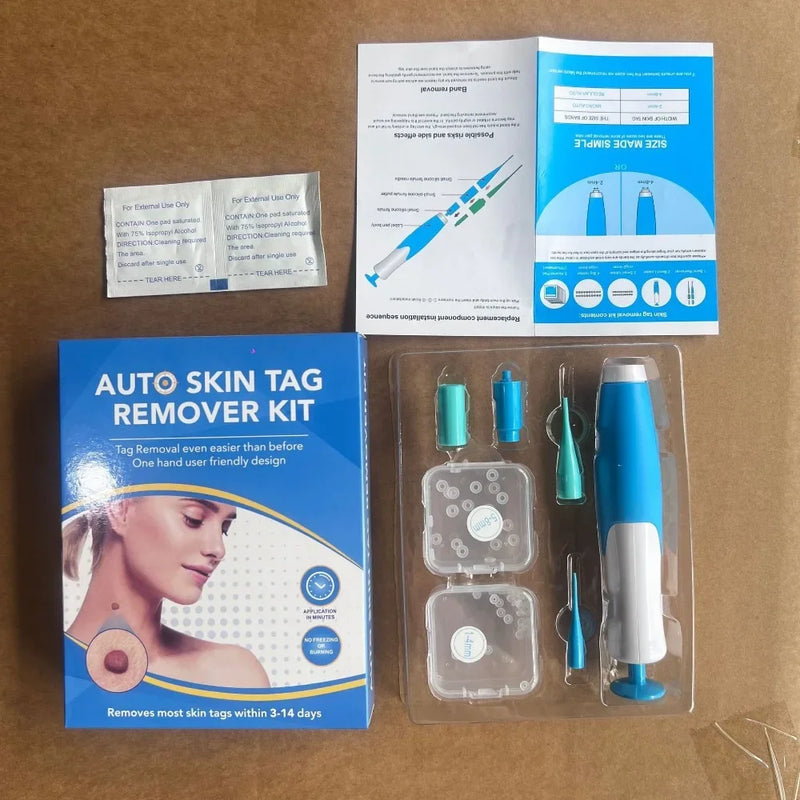 Painless Auto Skin Tag  Mole Removal Kit