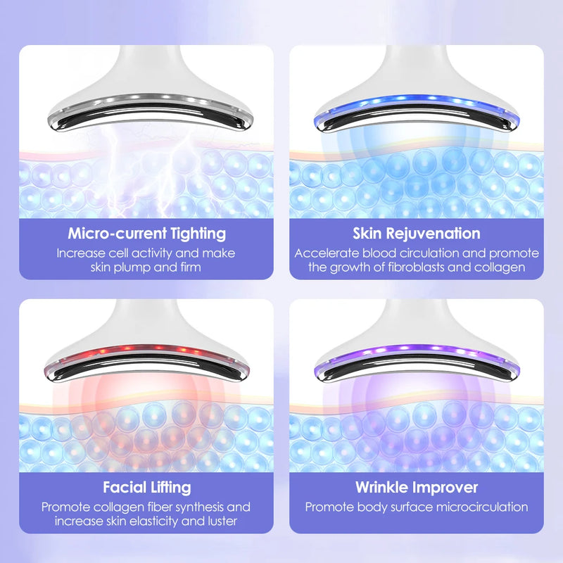 Microcurrent Face  Neck Lifting Device