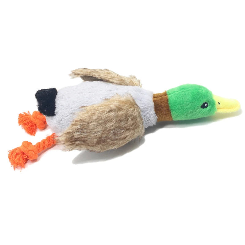 Cute Plush Duck Sound Pet Toy