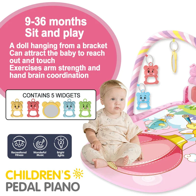 Baby Fitness Stand Music Play Gym