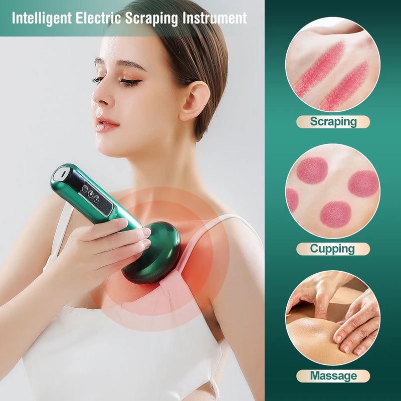 Tricolor Electric Gua Sha Massager