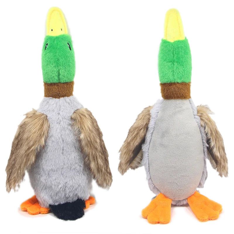 Cute Plush Duck Sound Pet Toy