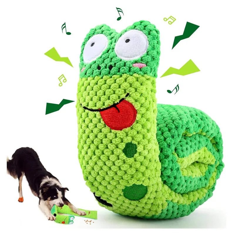 Interactive Snail Dog Puzzle Toy