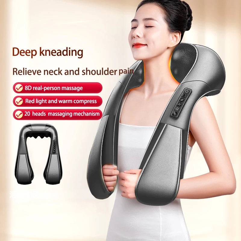 Back, Shoulder  Neck Massage Machine