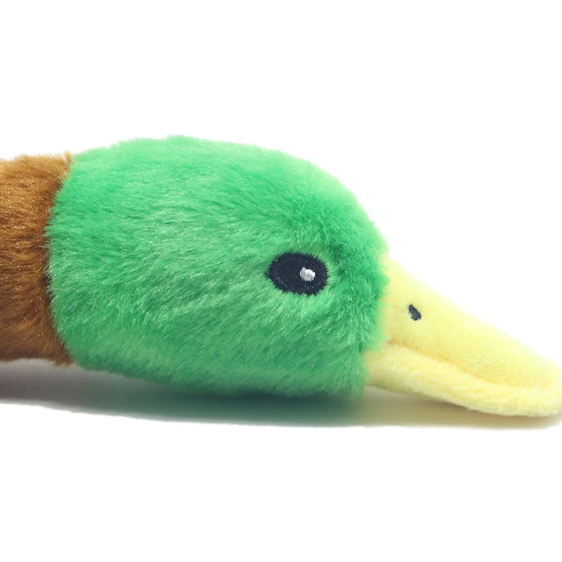 Cute Plush Duck Sound Pet Toy