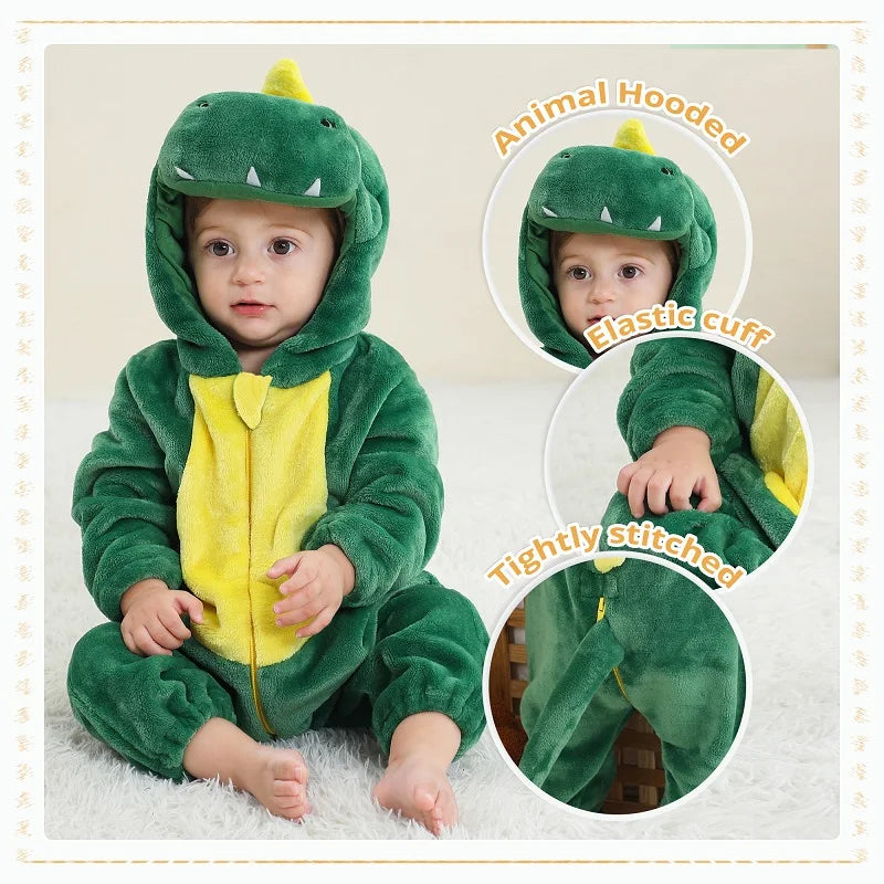 Dinosaur Baby Rompers