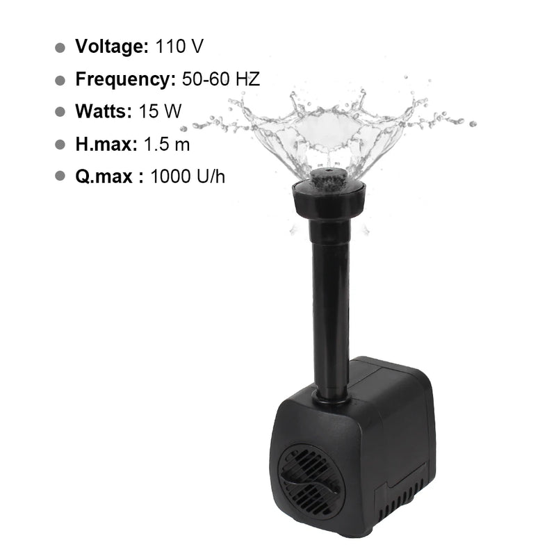 Garden Aquarium Fountain Pump