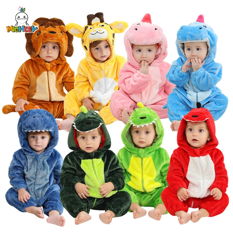 Dinosaur Baby Rompers