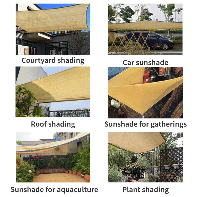 Durable HDPE Outdoor Sun Shade Net