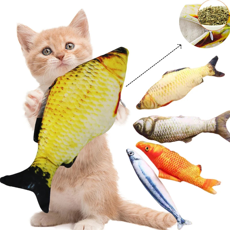 Fish Simulation Cat Toy