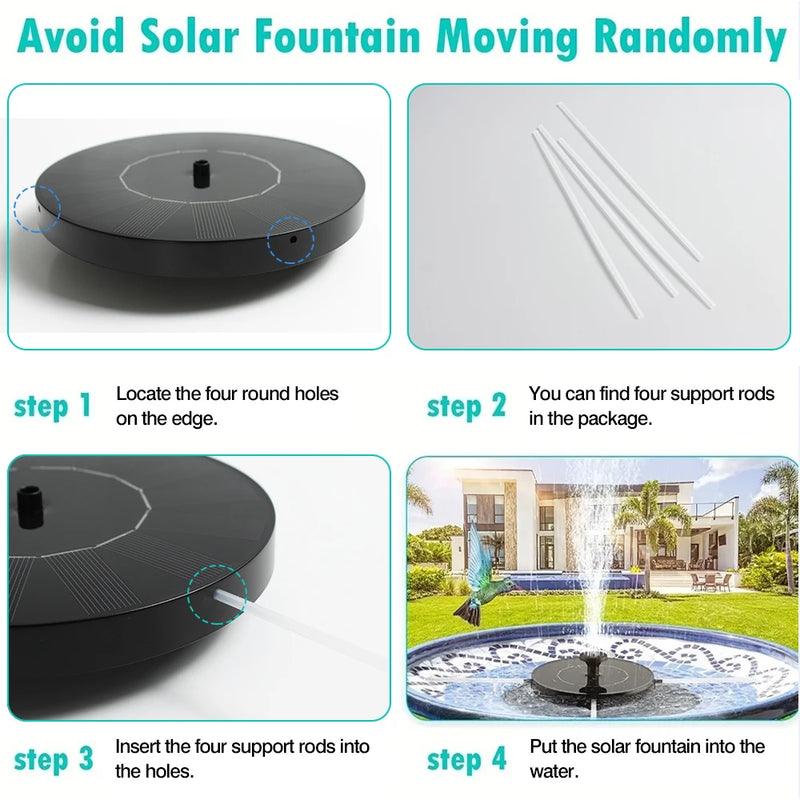 Solar Fountain Pump