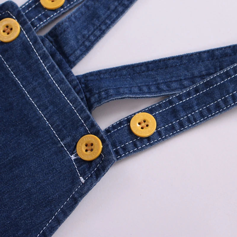 Summer Denim Jumper Pants